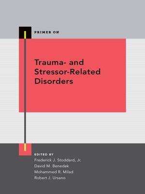 cover image of Trauma- and Stressor-Related Disorders
